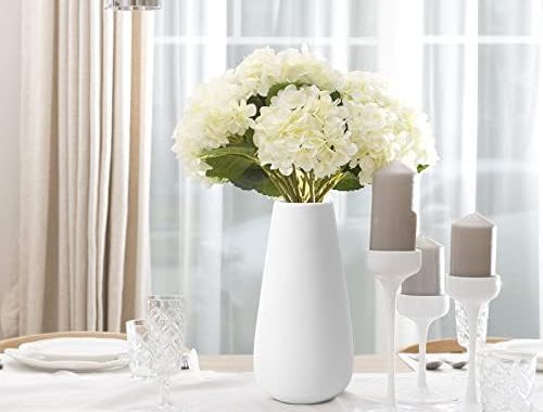 Amazon.com: DECORPIA Premium Ceramic Vase for Pampas Grass - Flower Vase for Home Decor, Minimalism