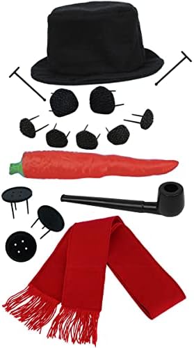 Amazon.com: Evelots Snowman Decorating Kit-16 Pieces-Durable/Reusable-Entire Family Fun-Sturdy Prong