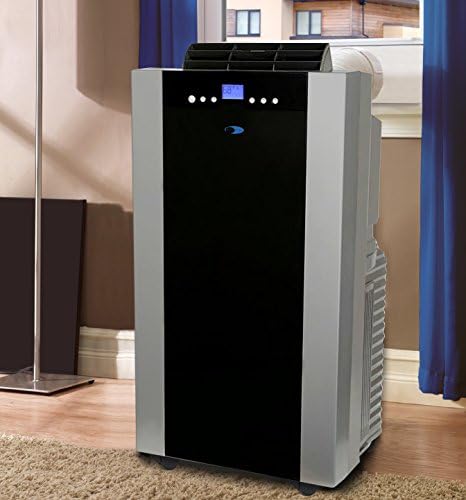 Whynter ARC-14S 14,000 BTU Dual Hose Portable Air Conditioner with Dehumidifier and Fan for Rooms Up