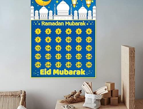 MISS FANTASY Ramadan Calendar 2022 Countdown to Eid Calendar Countdown Calendar for Kids Ramadan Adv