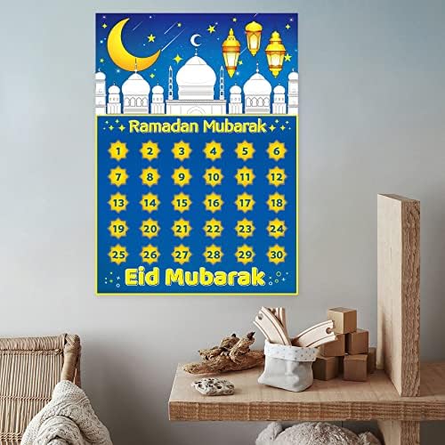 MISS FANTASY Ramadan Calendar 2022 Countdown to Eid Calendar Countdown Calendar for Kids Ramadan Adv