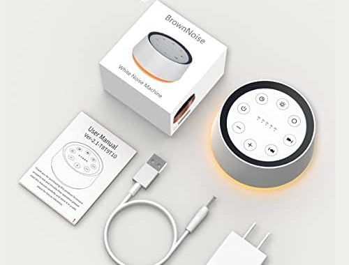 Amazon.com: BrownNoise Sound Machine with 30 Soothing Sounds 12 Colors Night Light White Noise Machi