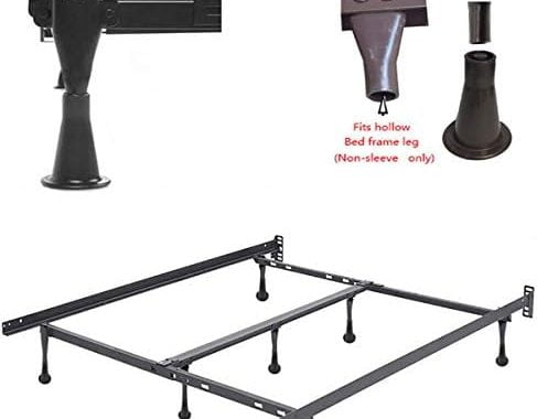 Amazon.com: CAFORO Bed Frame Feet That Replace Your Wheels. Replacement Feet Allow Your Bed to Be St