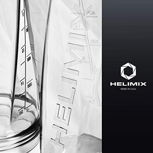 HELIMIX 2.0 Vortex Blender Shaker Bottle 28oz | No Blending Ball or Whisk | USA Made | Portable Pre