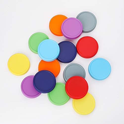 Amazon.com: WIDE Mouth Mason Jar Lids [16 Pack] for Ball, Kerr and More - Colored Plastic Storage Ca