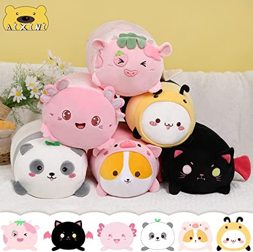 Amazon.com: AIXINI Cute Pig Corgi Plush Pillow 8” Piggy Shiba Inu Stuffed Animal, Soft Kawaii Corgi