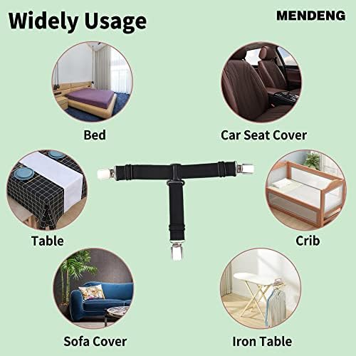 Amazon.com: MENDENG Sheet Straps Fitted Sheet Clips Holder Surspeners Keep Sheets in Place Bed Sheet
