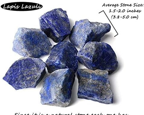 Amazon.com: ZHIYUXI 1.5-2.0" Lapis Lazuli Raw Crystals Bulk Large Natural Real Quartz Crystals and S