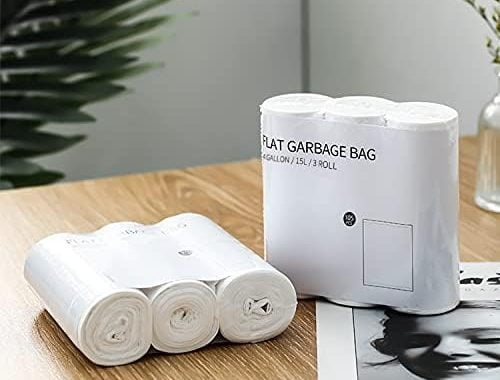 Amazon.com: CHARMOUNT 4 Gallon Trash Bag - Unscented 4 Gallon Garbage Bags for Bathroom, Kitchen, Be