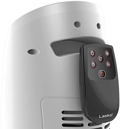 Lasko Oscillating Digital Ceramic Tower Heater for Home with Overheat Protection, Timer and Remote C