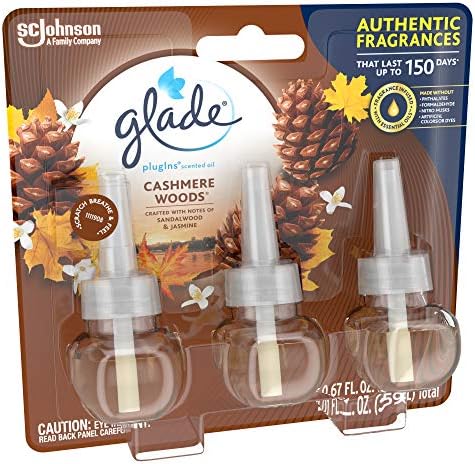 Amazon.com: Glade PlugIns Refills Air Freshener, Scented and Essential Oils for Home and Bathroom, C