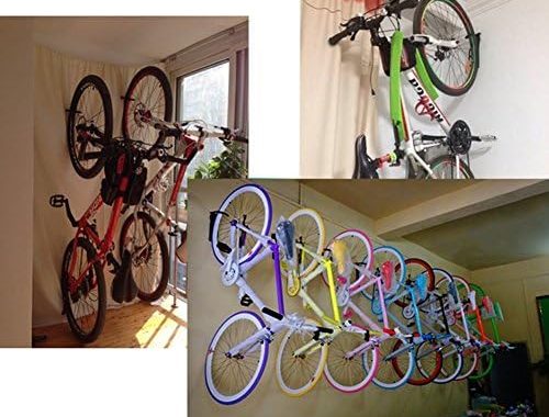 Amazon.com: DIRZA Bike Rack Garage Wall Mount Bike Hanger Bike Hooks Bike Storage Bicycle Vertical S