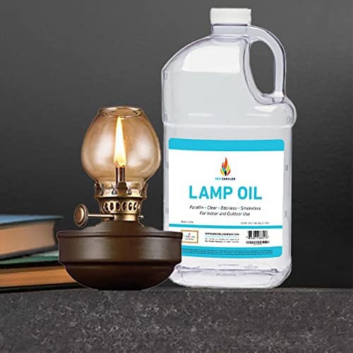 Amazon.com: Liquid Paraffin Lamp Oil - 1 Gallon - Smokeless, Odorless, Ultra Clean Burning Fuel - Ti