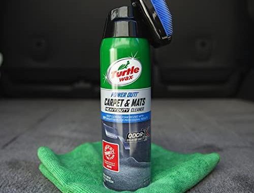 Amazon.com: Turtle Wax T-244R1 Power Out! Carpet and Mats Cleaner and OdorEliminator - 18 oz, Carpet